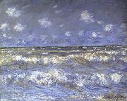 Claude Monet A Stormy Sea Spain oil painting artist